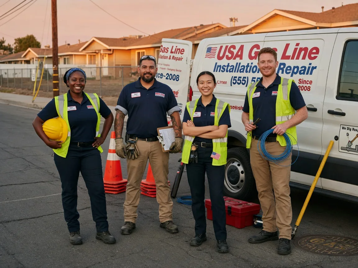 Gas Line Installation company in Glyndon, MN
